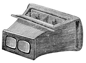 Tv connectée stéreoscope