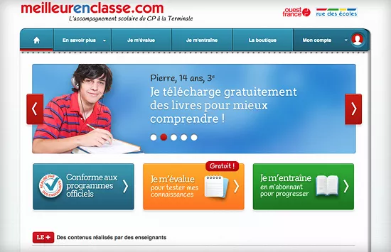 Meilleur en classe