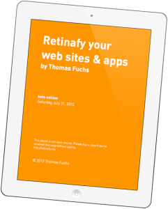 Retinafy your web sites & apps