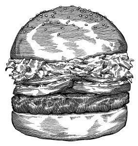 Le burger comme métaphore du design web