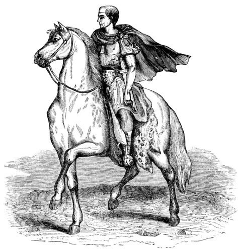 Un cavalier sur son cheval