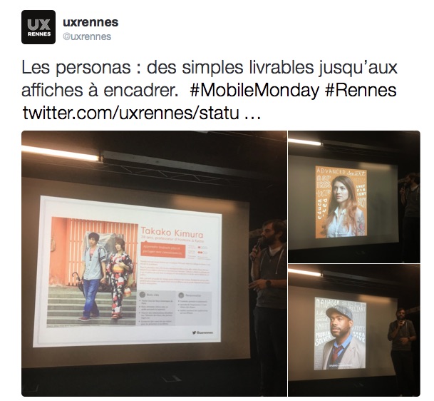 Du personas pour connaître ses utilisateurs, conférences UX Rennes et LunaWeb