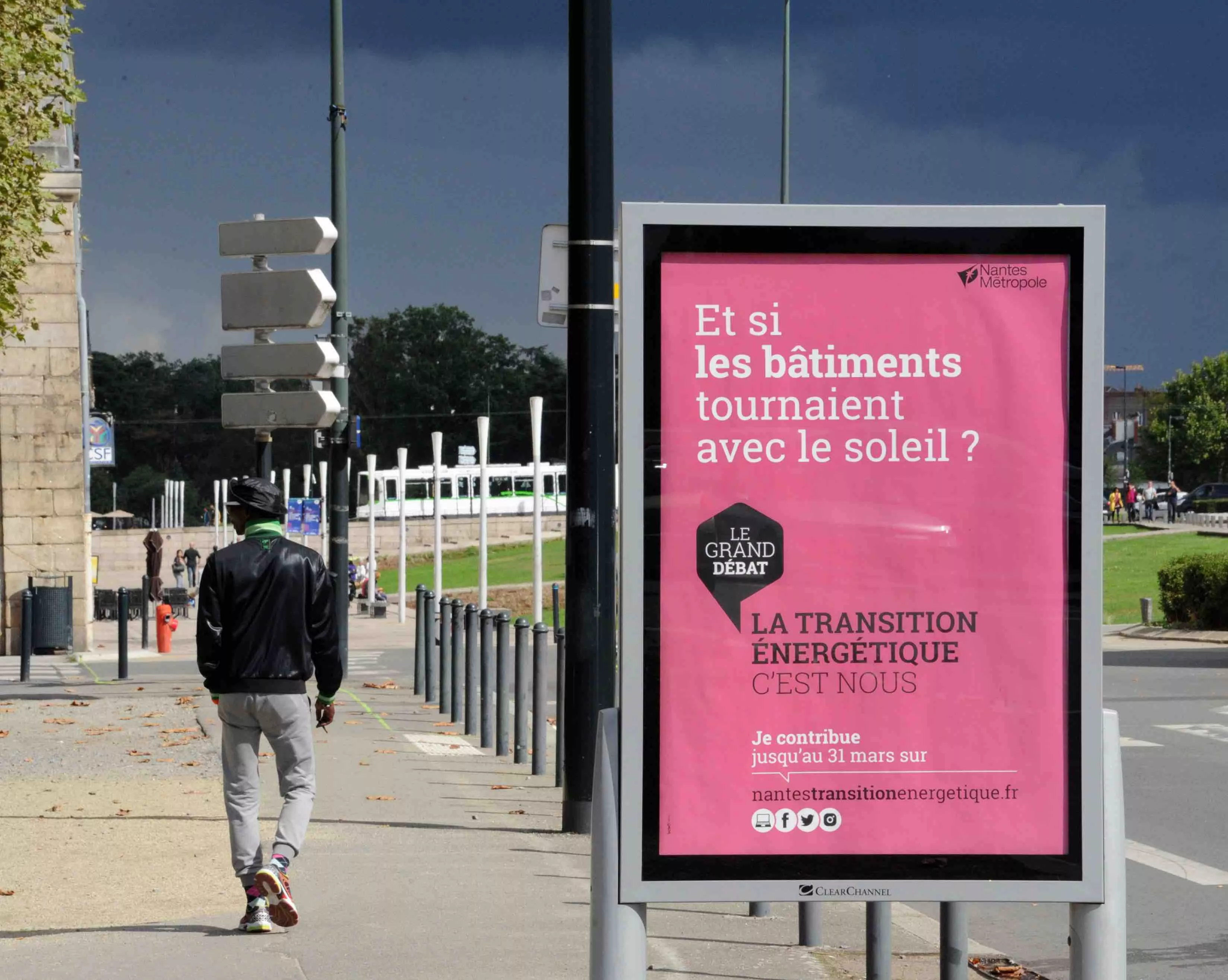 Communication pour Le Grand Debat, Transition Energétique réalisée par l'Agence LunaWeb