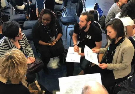 Atelier de co-conception pour LunaWeb au Web à Quebec 2017