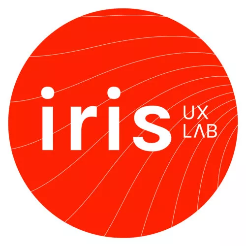 Logo Iris UX Lab, by Agence LunaWeb