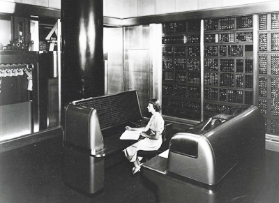 Intégrateur numérique électronique et ordinateur (ENIAC) 1946.