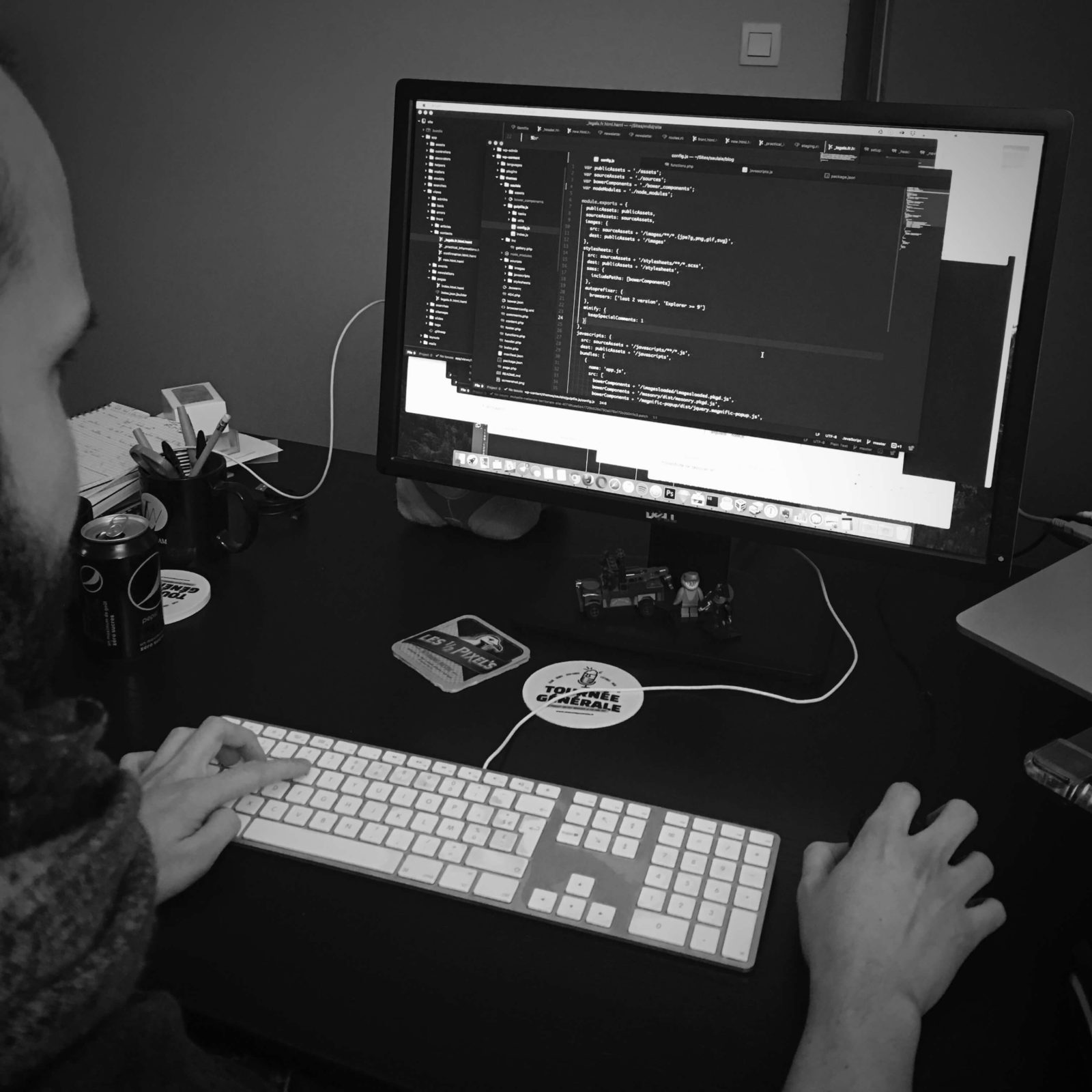 Développement front-end LunaWeb
