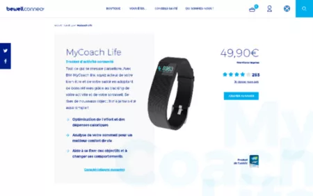 Webdesign de Bewell Connect