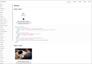 LunaWeb style guide : composant