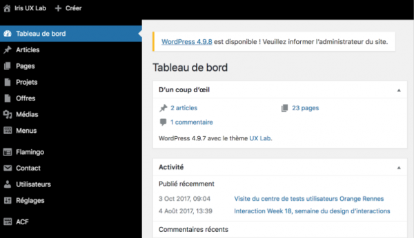 Stack WordPress optimisée Stack Wordpress optimisée