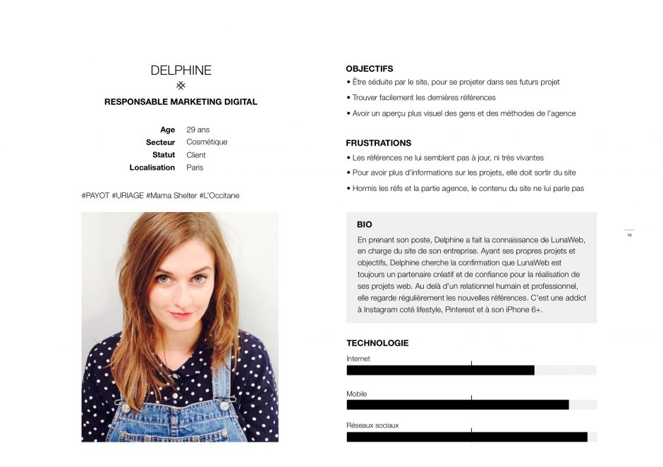 LunaWeb – UX – Proto-persona