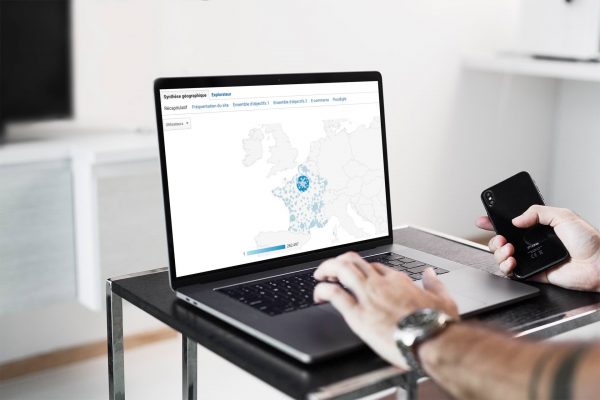 Indicateurs geÌographiques Google analytics