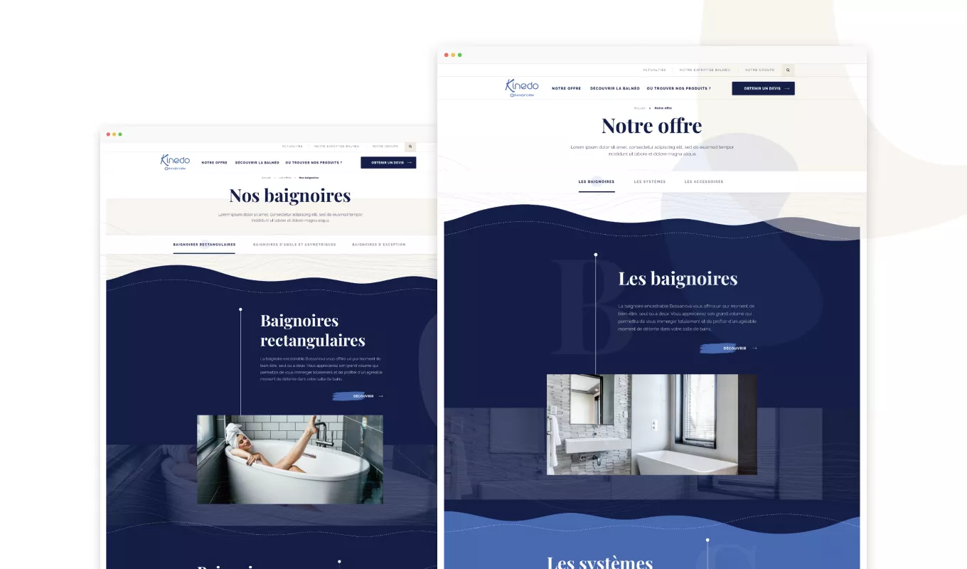 kinedo balneo nouveau site