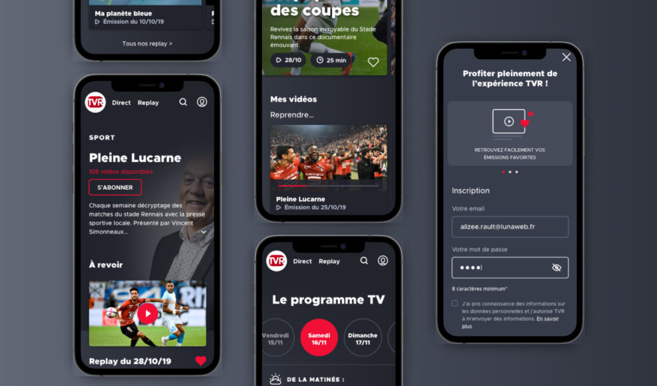 tvr site mobile