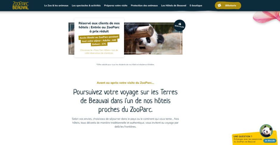 Hôtels ZooParc Beauval