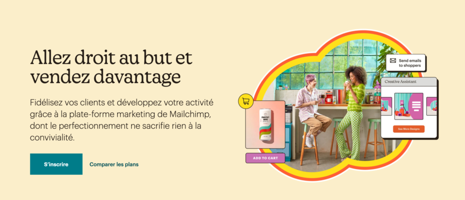 L'UX writing apporte sa touche à l'interface.