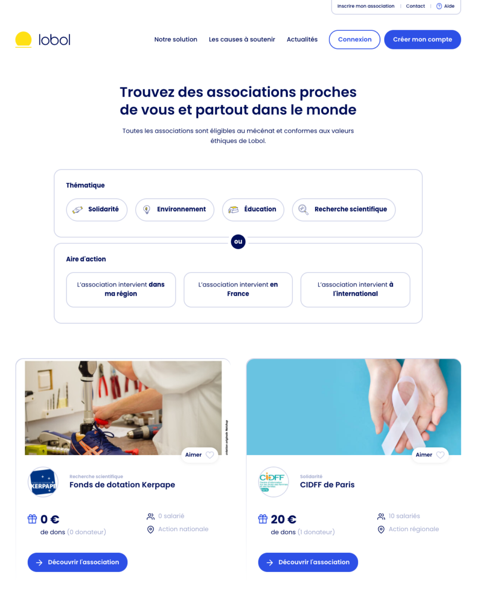 Les associations à soutenir de Lobol
