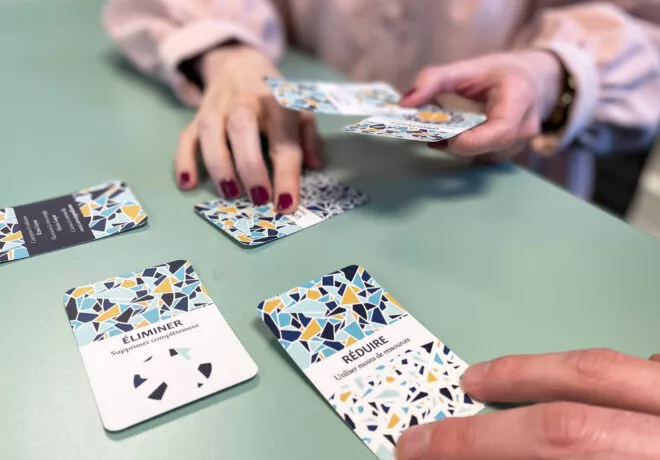 La méthode COEUR, une jeu de cartes de simplification inventé par Rémy Guyot