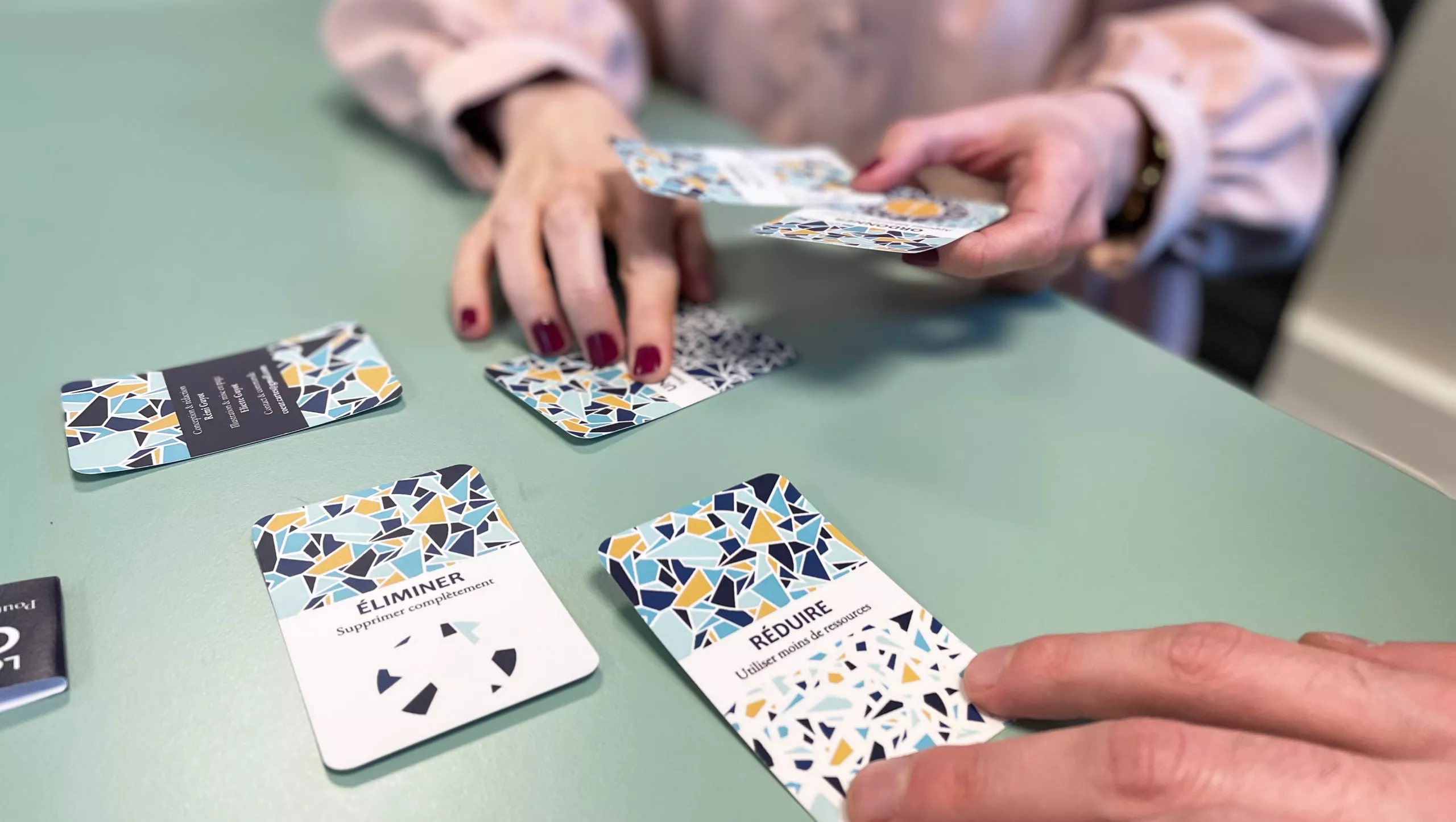 La méthode COEUR, une jeu de cartes de simplification inventé par Rémy Guyot