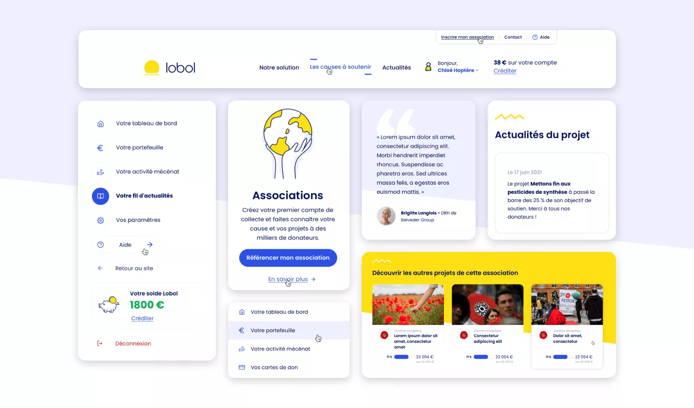 Lobol UI component