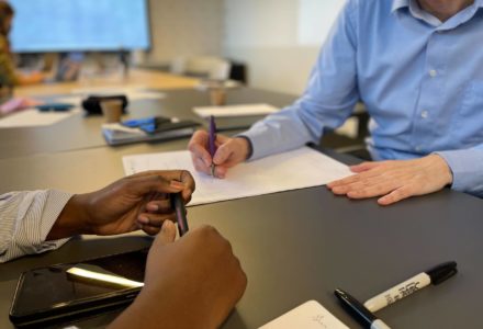 La méthode du design Studio est fréquemment utilisée lors de nos ateliers d'idéation