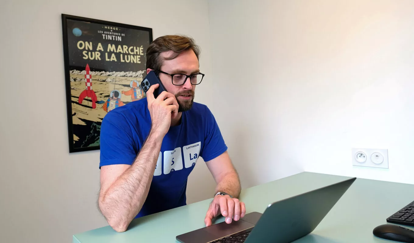 Guillaume chef de projet à LunaWeb