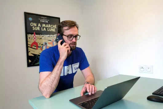 Guillaume chef de projet à LunaWeb