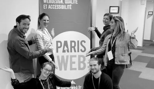 L'équipe de LunaWeb était à Paris Web 2022