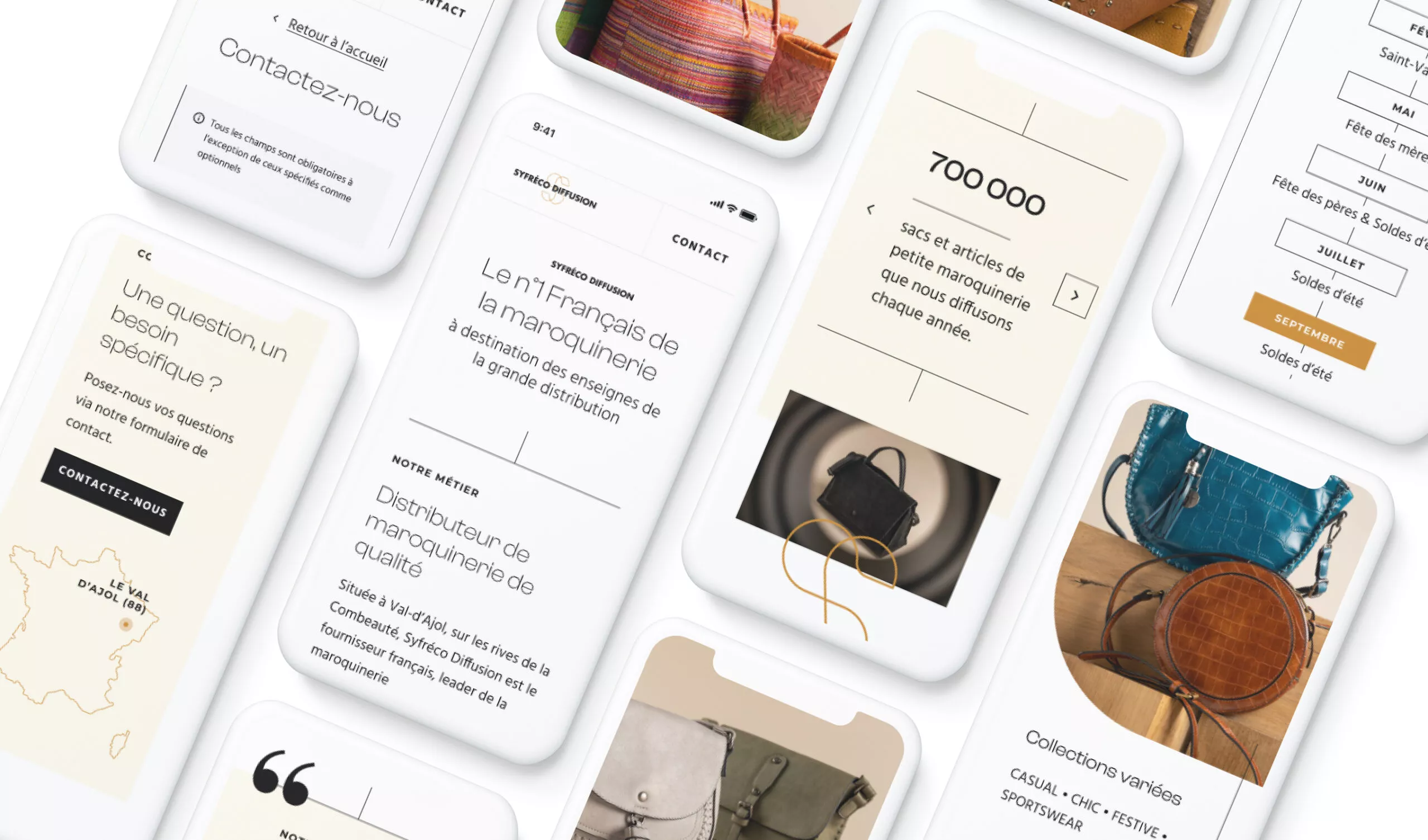 Webdesign mobile ORCA Syfréco