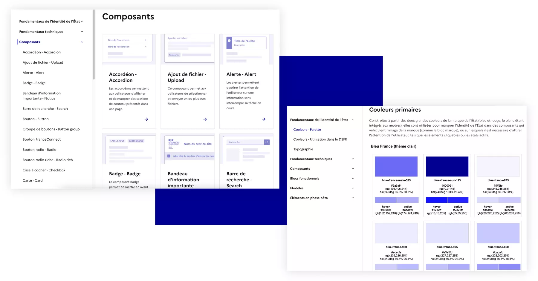 Design System état français