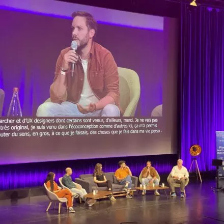 Partage de connaissances lors d'une table ronde aux UX avec Damien Legendre de LunaWeb