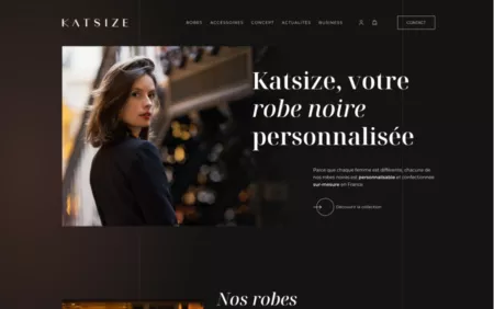 Webdesign du site de Katsize