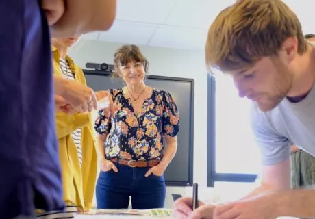 Atelier médiation sociale animée par Pascale