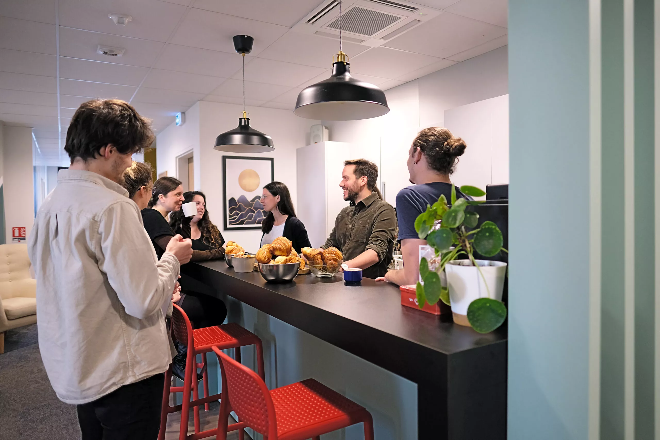 moment de convivialité LunaWeb