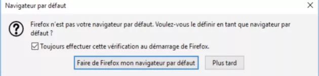 Exemple de flexibilité - choix de l'utilisateur