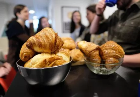 Un des nombreux petits déjeuners de l'Agence LunaWeb