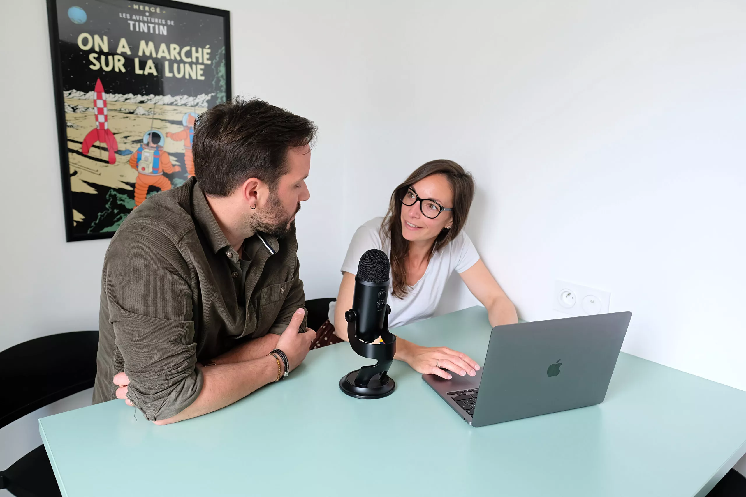 Damien et Audrey, membre d'UX Rennes