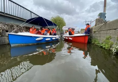 Teambuilding : excursion en bateaux sur la Vilaine