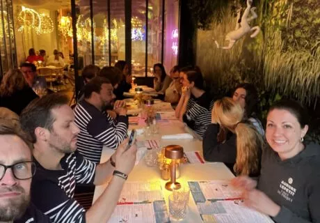 Teambuilding : soirée funk à la crêperie