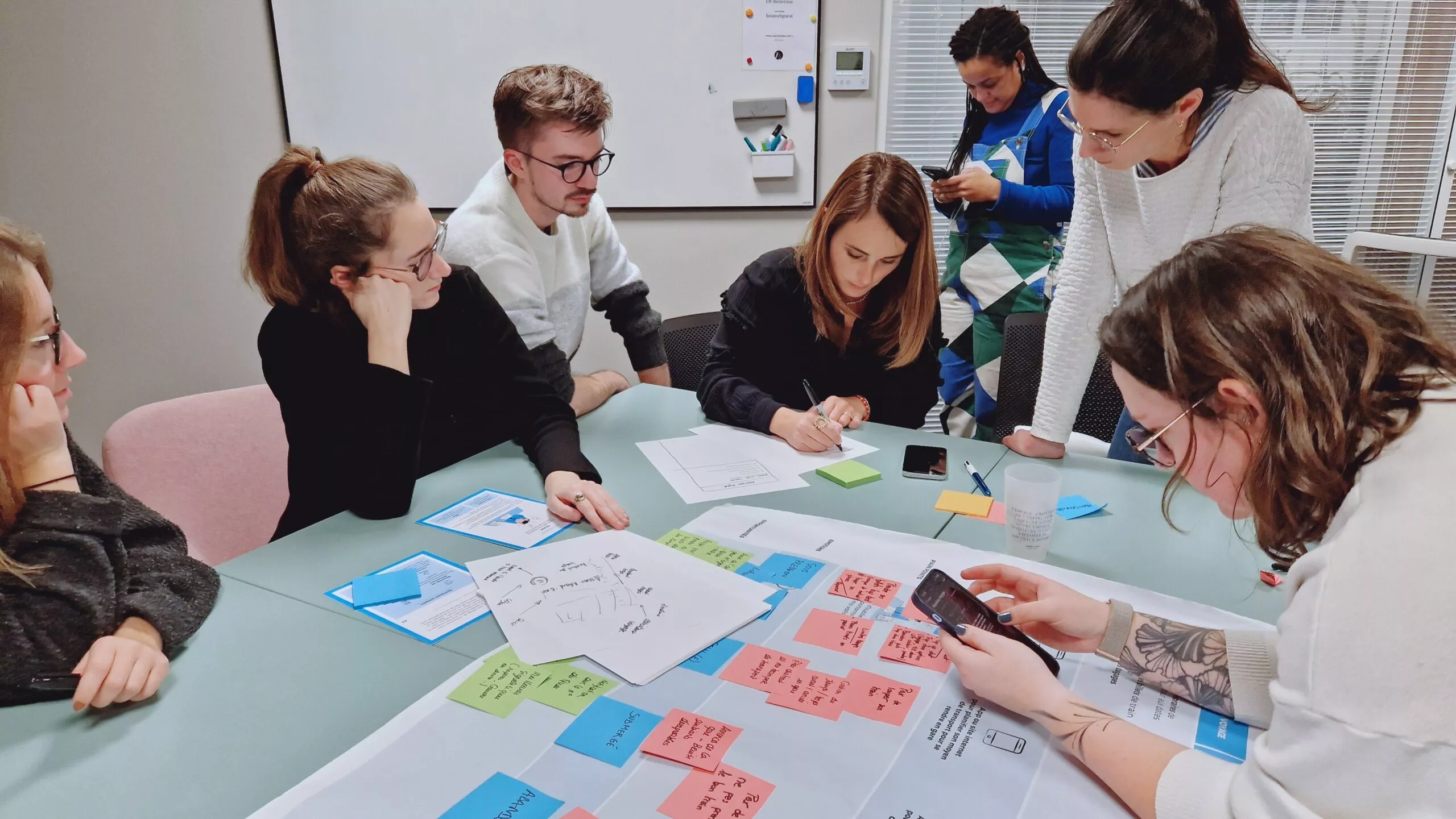 Atelier de design inclusif à l'Agence LunaWeb