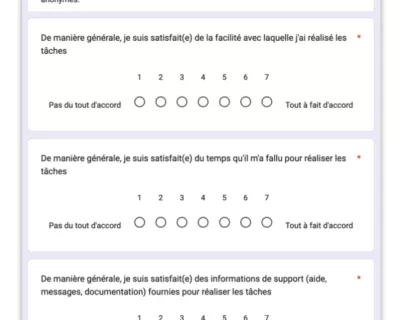 Exemple questionnaire ASQ
